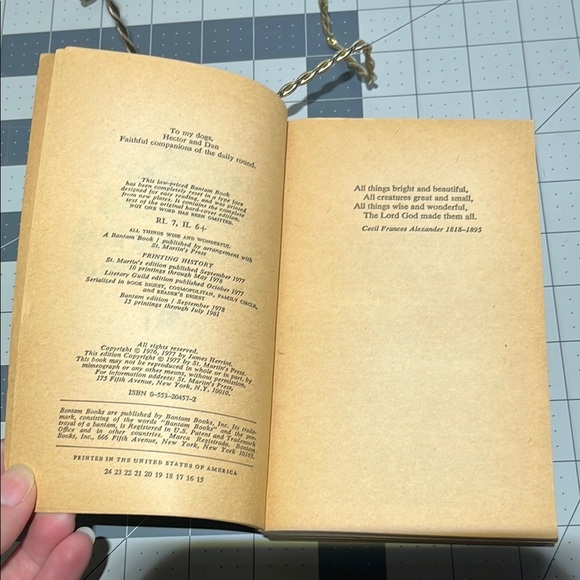 All Things Wise and Wonderful Book by James Herriot - Picture 6 of 6